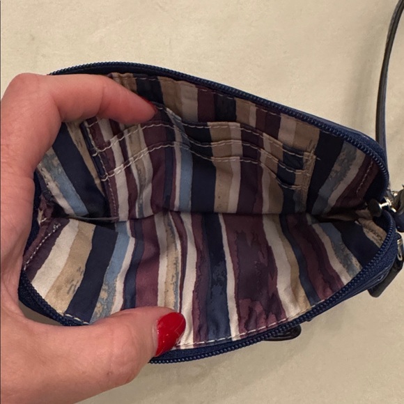 EUC! Coach Polka Dot Bow Wristlet - Picture 6 of 11